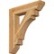 Ekena Millwork Merced Slat Rough Sawn Bracket, Western Red Cedar, 6"W x 32"D x 36"H BKT06X32X36MRC06RWR - alternate 1